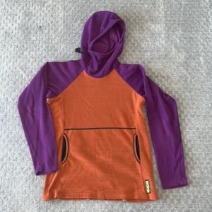 Melanzana Microgrid Hoodie Womens M